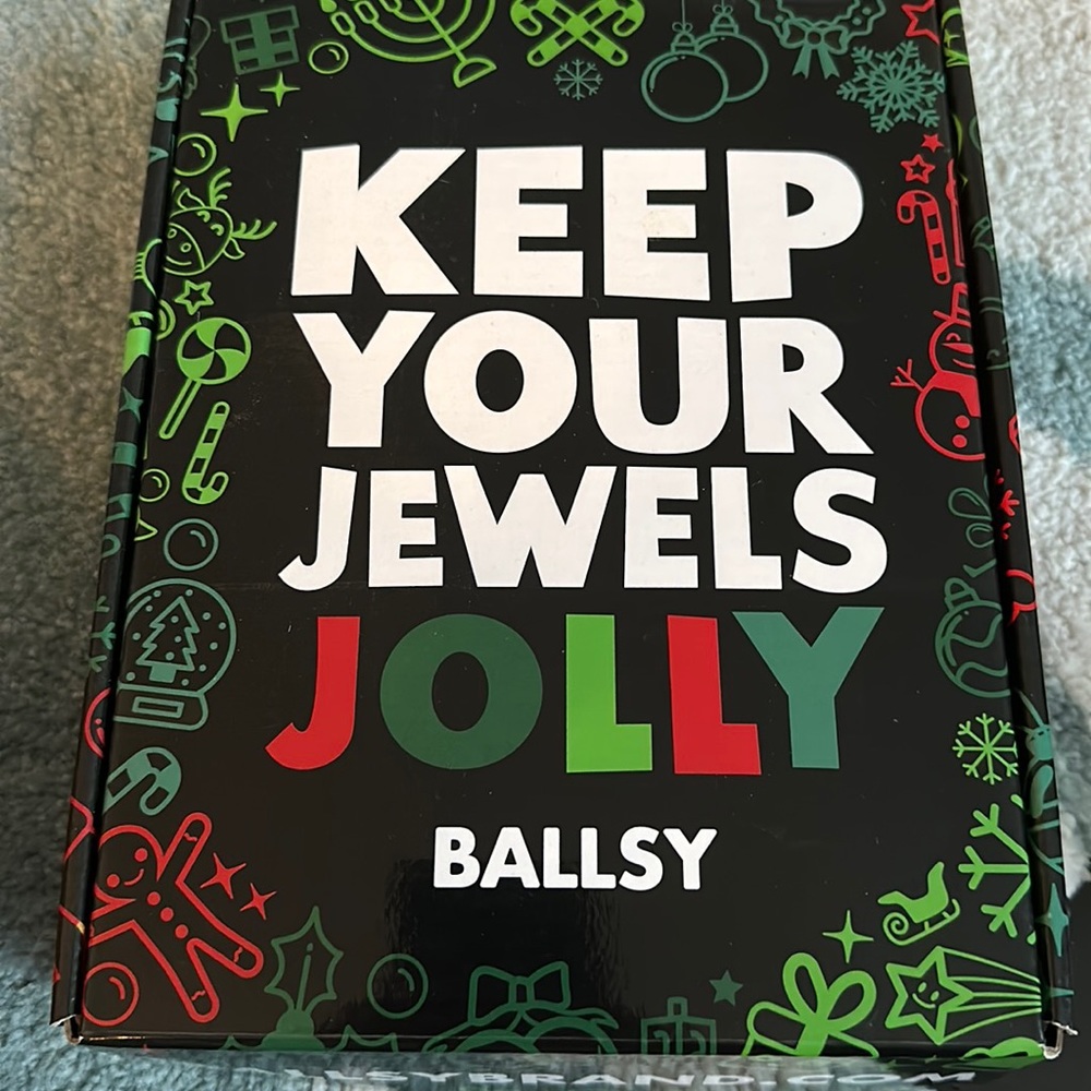 BALLSY Keep your Jewels Jolly gift set ~ BRAND NEW